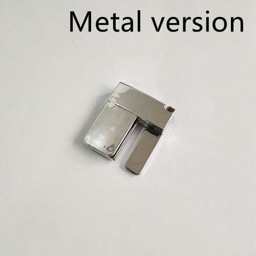 No-Belt Waistband Tightening Buckle, Metal or ABS – Silver, Metal