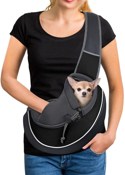 Pet Sling Carrier Crossbody Bag (photo 8)