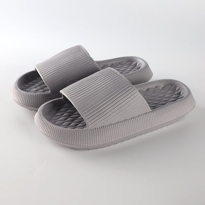 Rhombus Stripe EVA Slippers (photo 18)
