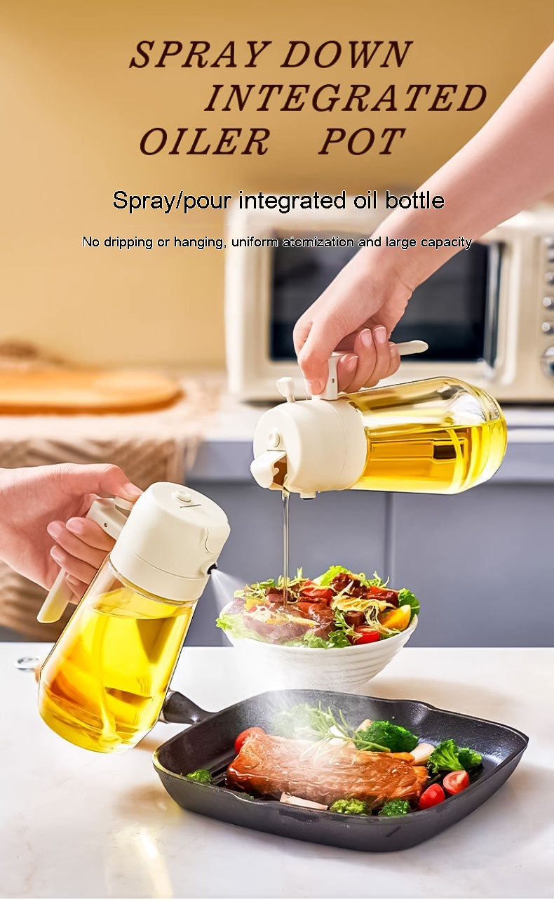 2-in-1 Glass Oil Sprayer and Pourer, 470 ml (photo 12)