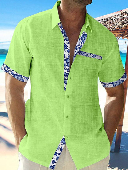 Men's Short-Sleeve Vacation Shirt (photo 4)