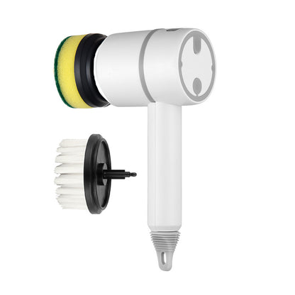 Rechargeable Electric Cleaning Brush with Interchangeable Heads (photo 3)