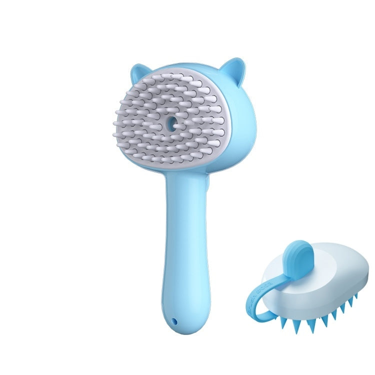 Rechargeable Self-Cleaning Pet Mist Slicker Brush (photo 21)