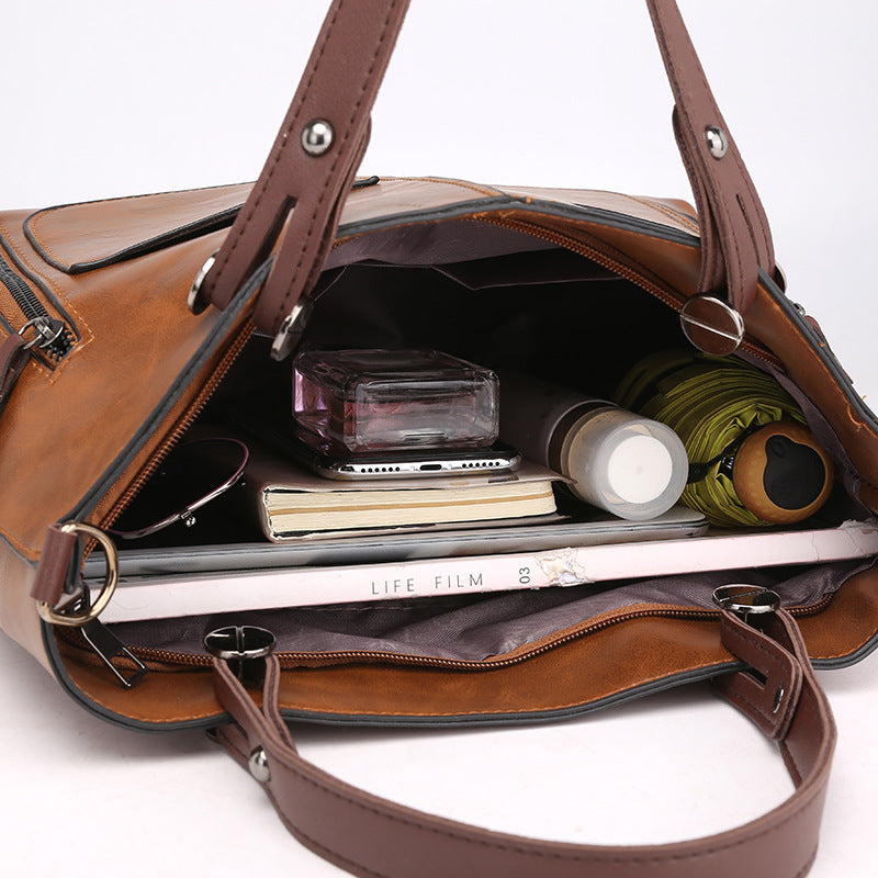 Women's Retro Large Crossbody Shoulder Bag (photo 22)