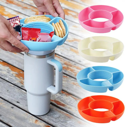Silicone 4-Compartment Snack Ring for 40 oz Tumblers (photo 2)