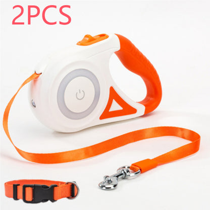 Retractable Dog Leash with LED Light, 3 m or 5 m (photo 29)