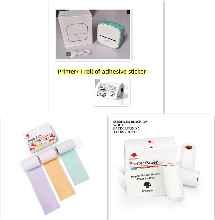 Mini Bluetooth Thermal Pocket Printer (photo 69)