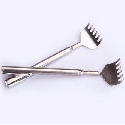 Telescoping Stainless Steel Back Scratcher (photo 1)