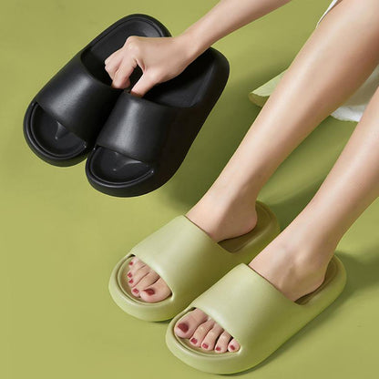 Thick-Sole Pillow Slides, EVA (photo 2)