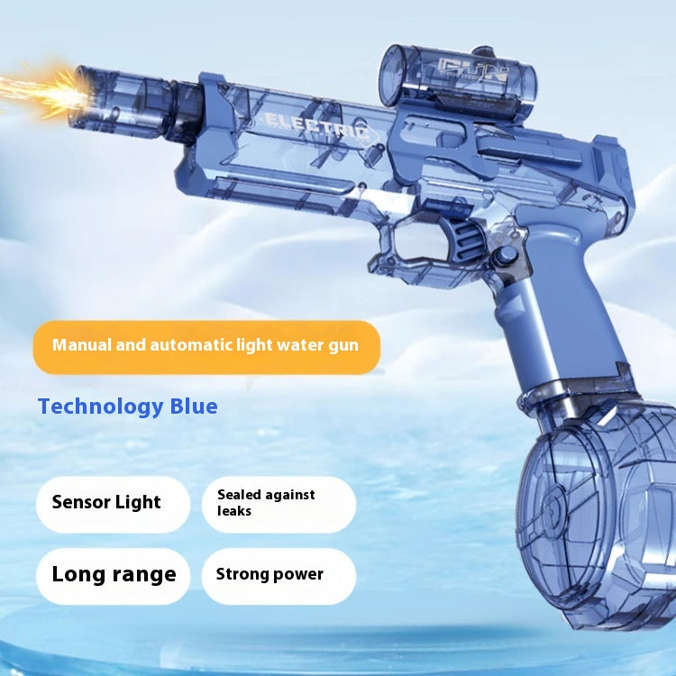Electric Water Blaster Toy with Light, USB Rechargeable (photo 12)