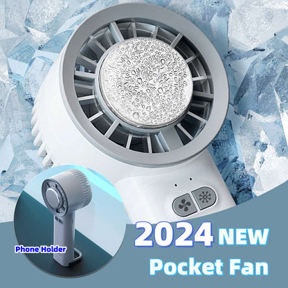 Handheld Turbo Jet Fan with Cooling Plate (photo 2)