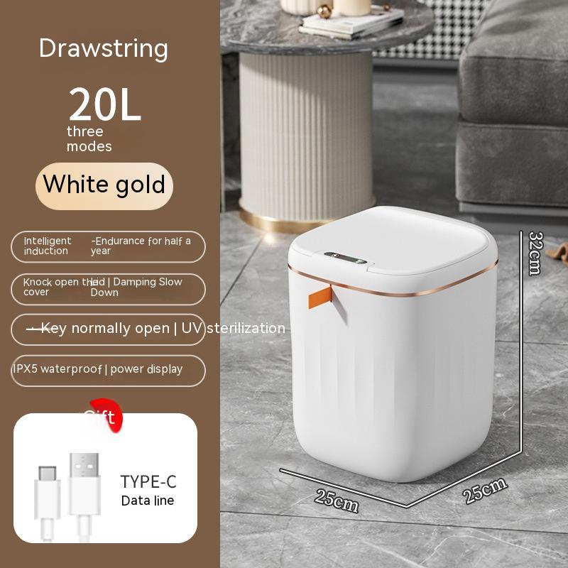 Motion Sensor Trash Can with Lid, 11 to 24 L (photo 36)