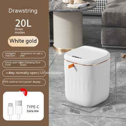 Motion Sensor Trash Can with Lid, 11 to 24 L (photo 22)