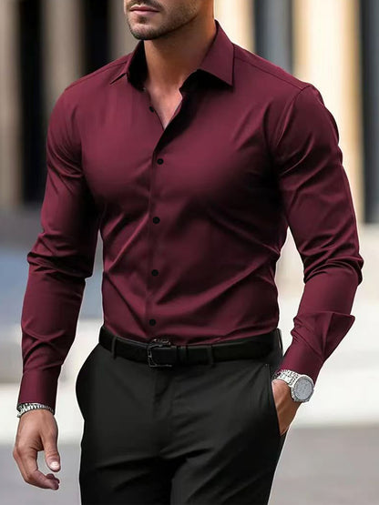 Men's Long-Sleeve Button-Down Shirt (photo 11)