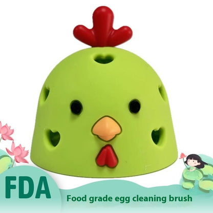 Silicone Egg Scrubber Brush (photo 2)