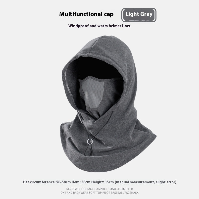 Winter Fleece Balaclava Hood and Neck Warmer (photo 11)