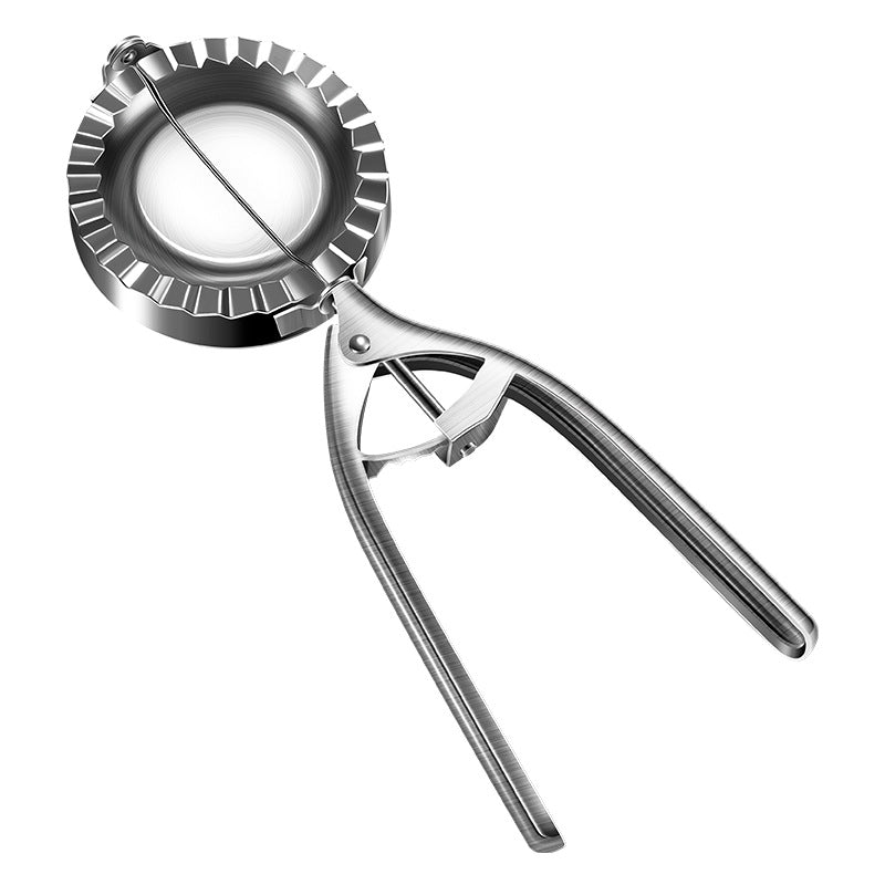 Stainless Steel Dumpling Mold and Wrapper Cutter (photo 5)