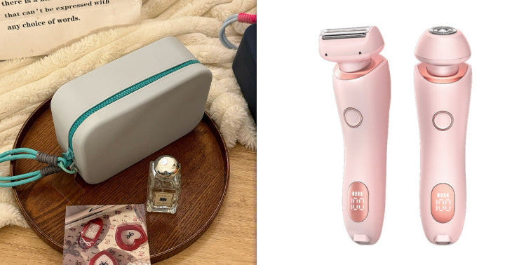 2-in-1 Women's Rechargeable Shaver and Trimmer (photo 18)