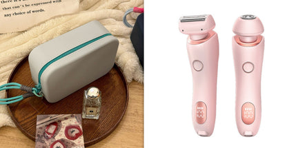 2-in-1 Women's Rechargeable Shaver and Trimmer (photo 18)