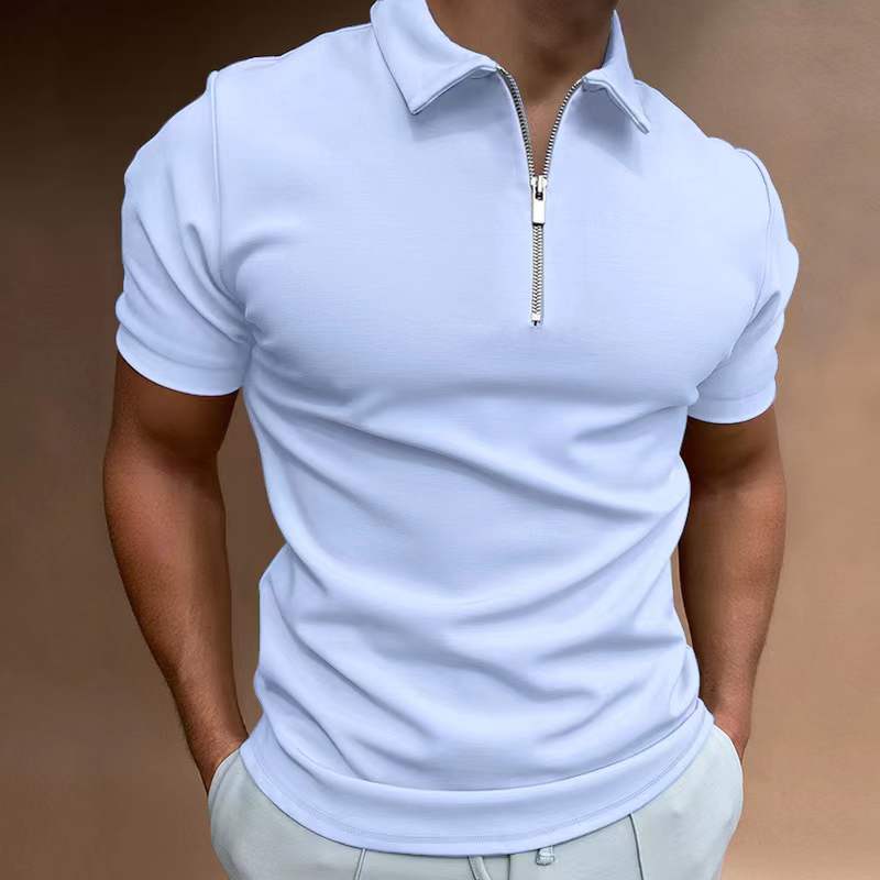 Men's Printed Polo Shirt, Loose Fit (photo 6)