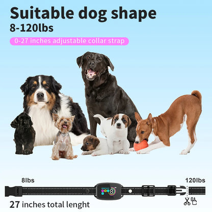Rechargeable Bark Control Collar with Digital Display (photo 5)