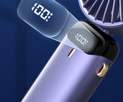 Foldable USB Rechargeable Handheld and Neck Fan (photo 11)