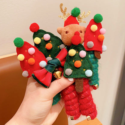 Christmas Spiral Hair Ties (photo 7)