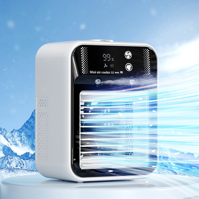 Portable USB Evaporative Air Cooler with Water Tank (photo 9)