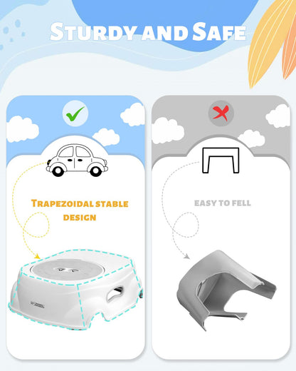 Foldable 2-Step Stool with Padded Steps (photo 7)