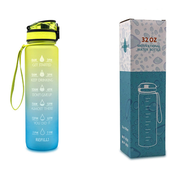 1 L Tritan Water Bottle with Time Markers (photo 24)