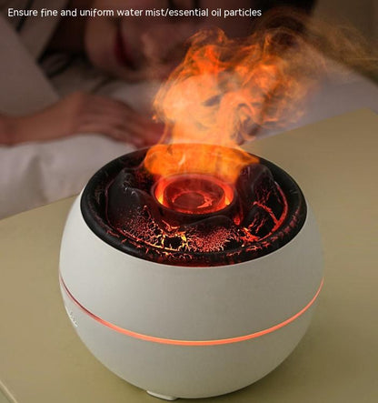 Flame Effect Aroma Diffuser with Timer, 300 ml (photo 12)