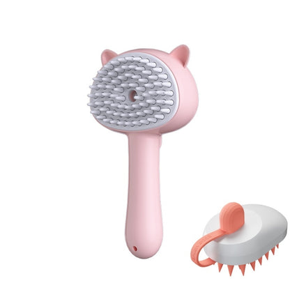 Rechargeable Self-Cleaning Pet Mist Slicker Brush (photo 19)