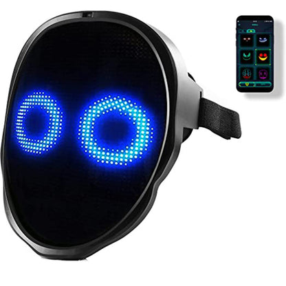 Programmable LED Light-Up Party Face Mask (photo 12)