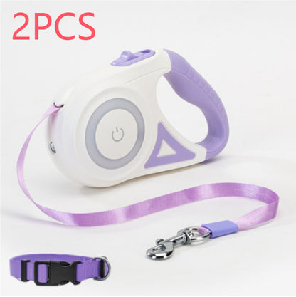 Retractable Dog Leash with LED Light, 3 m or 5 m (photo 33)