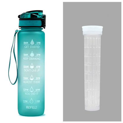 1 L Tritan Water Bottle with Time Markers (photo 42)