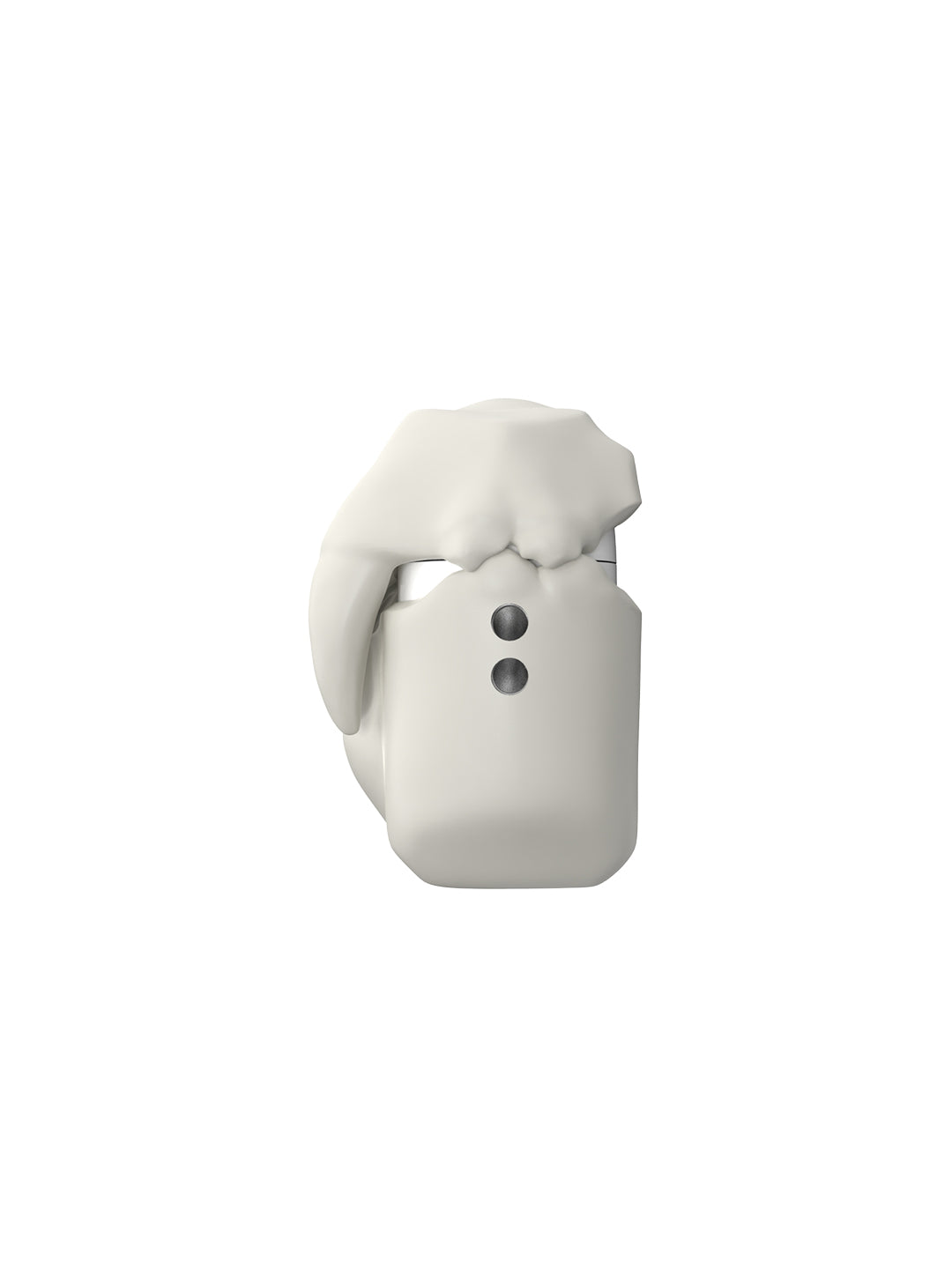 Teeth-Shaped Silicone Earbud Case with Keychain for AirPods (photo 10)