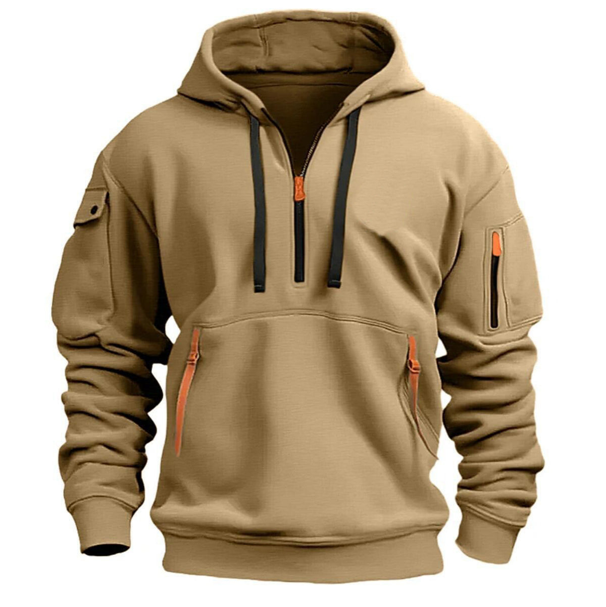Unisex Drop-Shoulder Pullover Hoodie (photo 2)