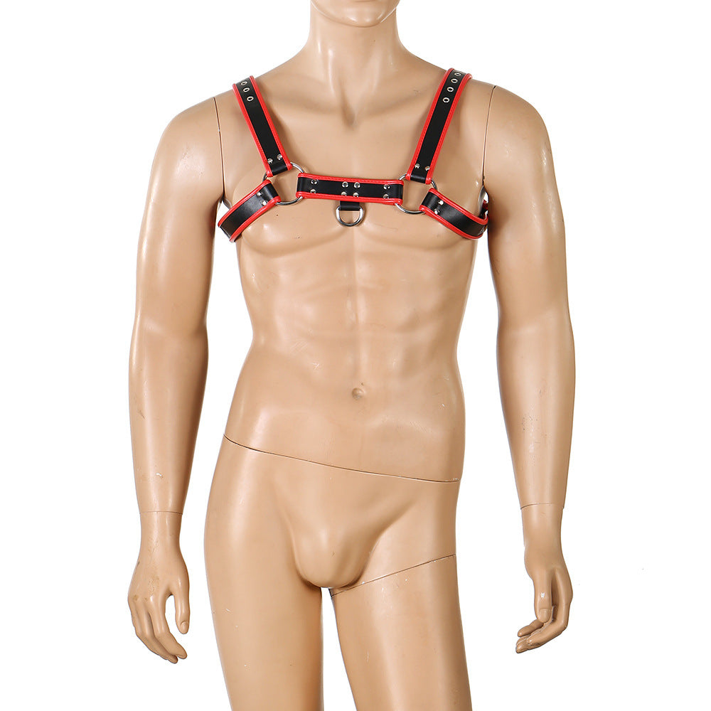 Leather Double-Ring Harness Strap (Adult) (photo 5)