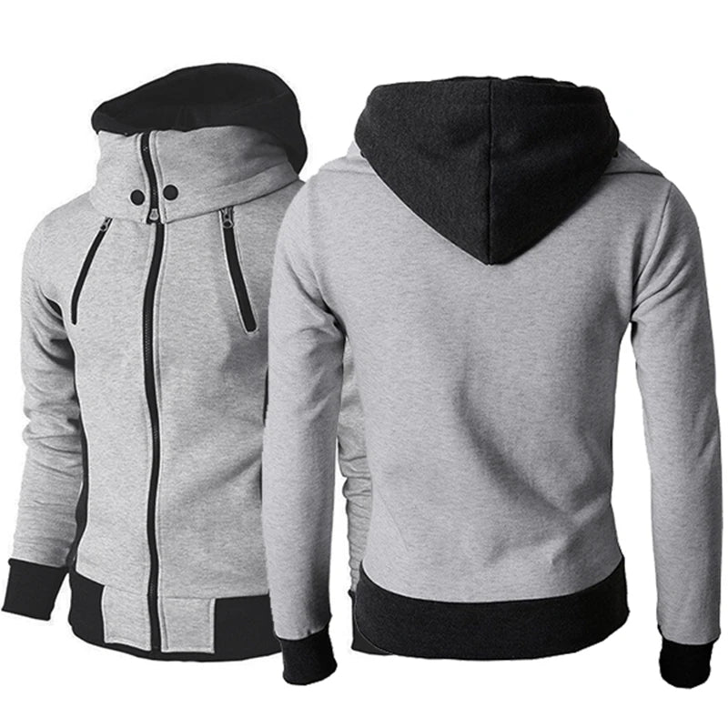 Men's Zip-Up Hooded Fleece Jacket (photo 2)