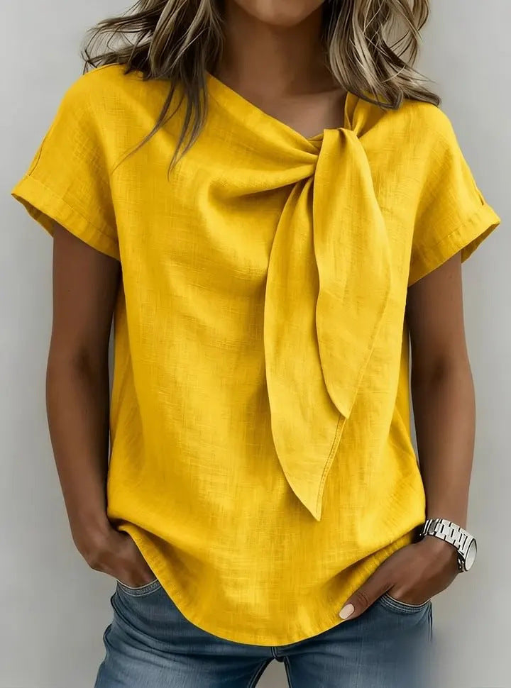 Women's Short-Sleeve Loose Casual T-Shirt (photo 8)