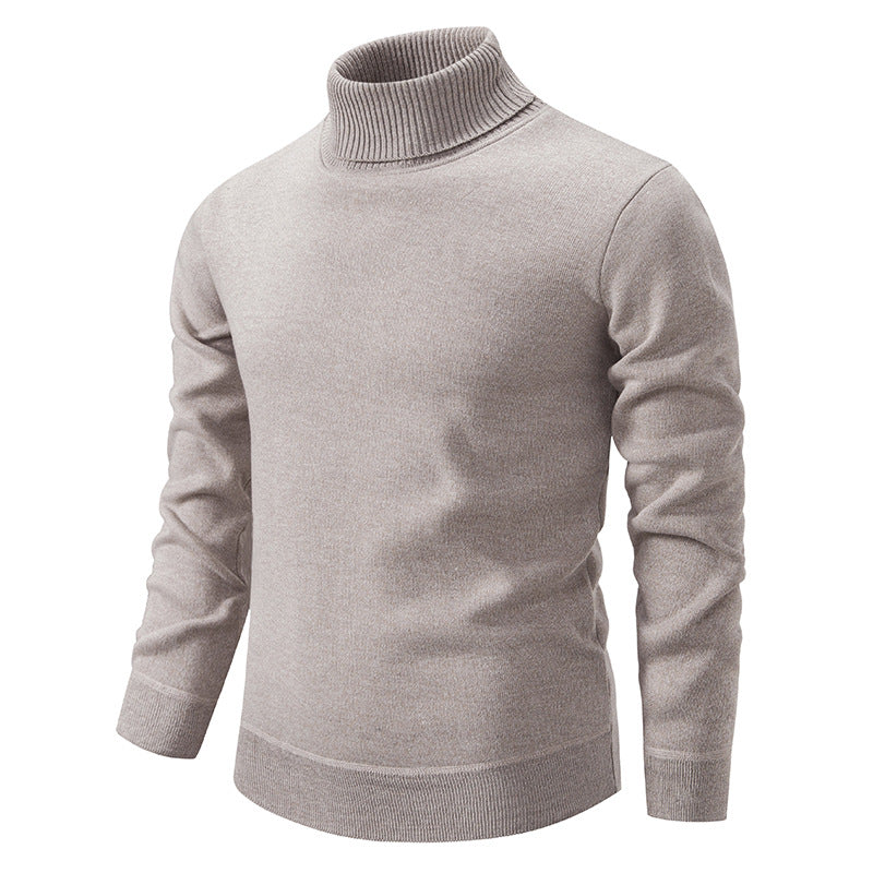 Men's Fleece-Lined Turtleneck Sweater (photo 17)