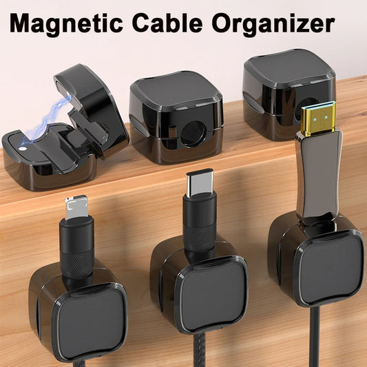 Adhesive Under-Desk Cable Clips