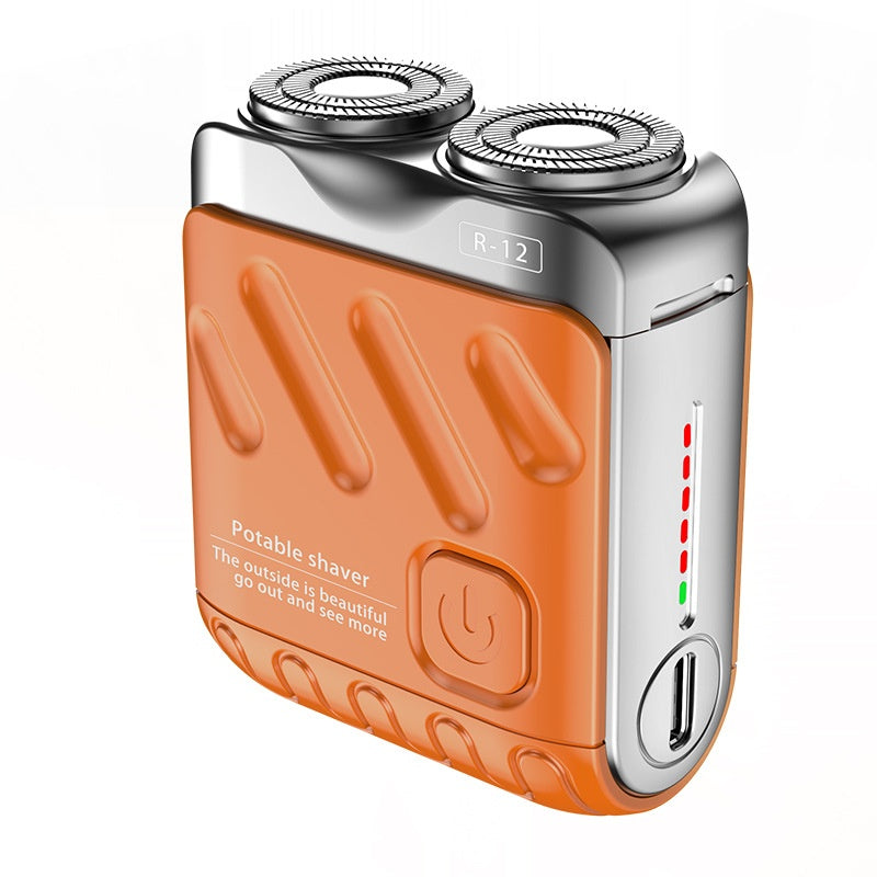 Portable Rotary Dual-Head Electric Shaver for Men (photo 7)