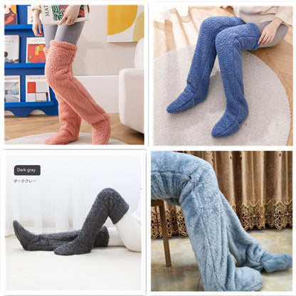 Over-the-Knee Fuzzy Long Socks (photo 33)