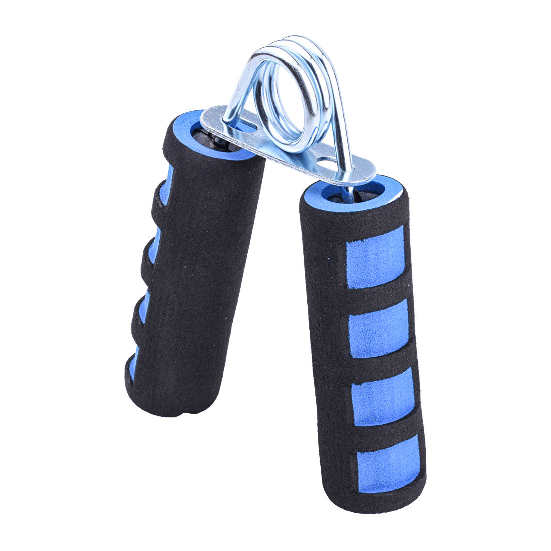 Spring Hand Grip Strengthener with Foam Handles - Black & Blue (photo 3)