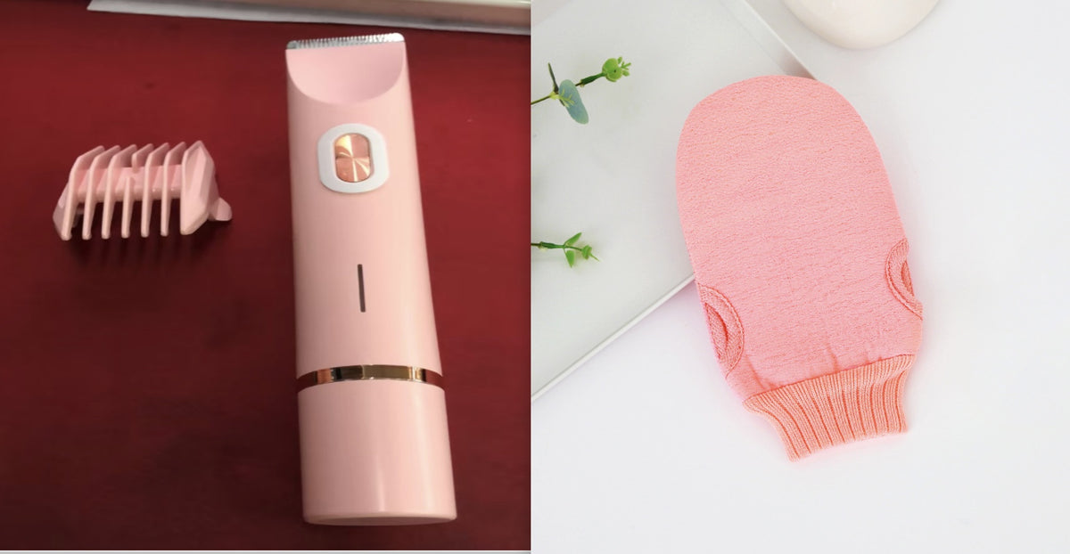 2-in-1 Women's Electric Body Hair Trimmer, Wet and Dry (photo 19)
