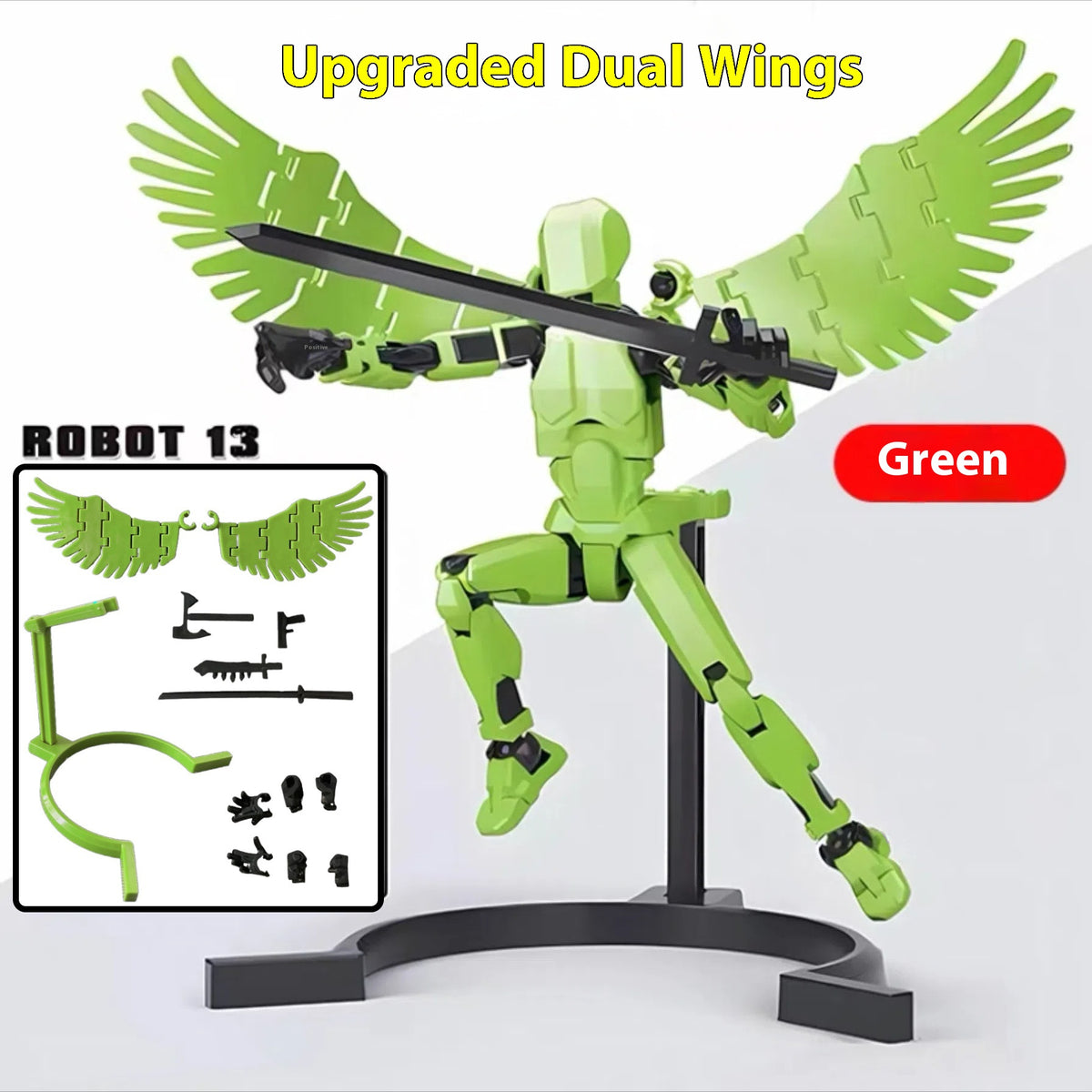 3D-Printed Articulated Robot Figure (photo 16)