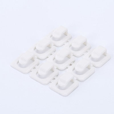 Adhesive Cable Clips - White (photo 2)