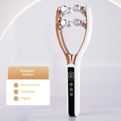 Facial Roller Massager with EMS and Red and Blue Light (photo 8)