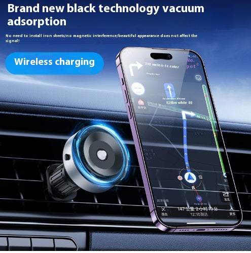 Electric Vacuum Suction Magnetic Car Phone Mount (photo 5)
